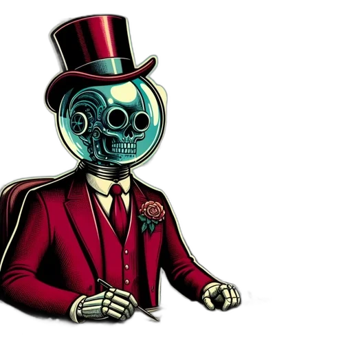 mask, robot, concept art, comic book art transparent PNG cut-out