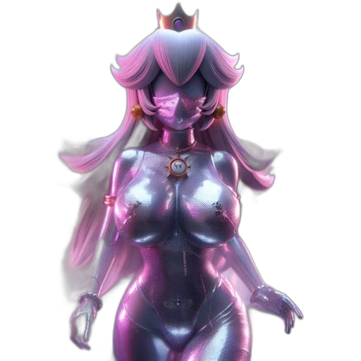 crown, dress, robot, concept art transparent PNG cut-out