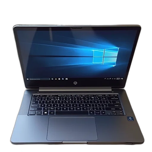 3d render, laptop, elitebook, x360 transparent PNG cut-out