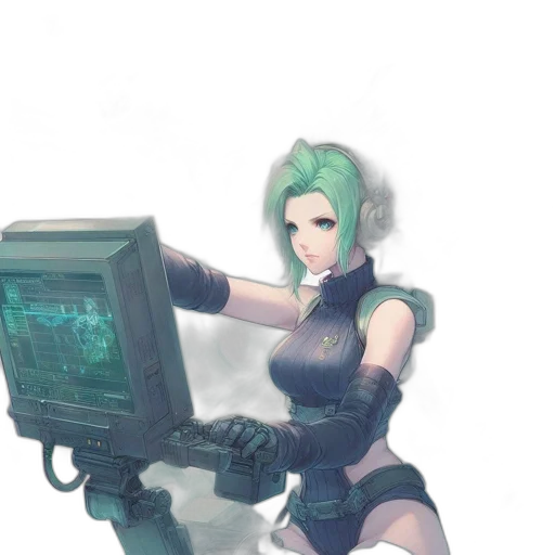 robot, weapon, staff, sword transparent PNG cut-out