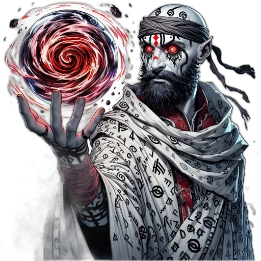 mask, concept art, fantasy art, comic book art transparent PNG cut-out