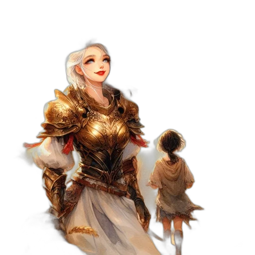 staff, sword, dragon, dress transparent PNG cut-out