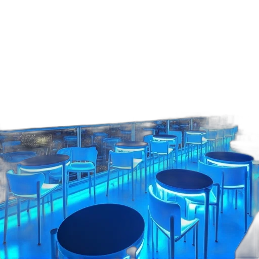 furniture, umbrella, 3d render, concept art transparent PNG cut-out