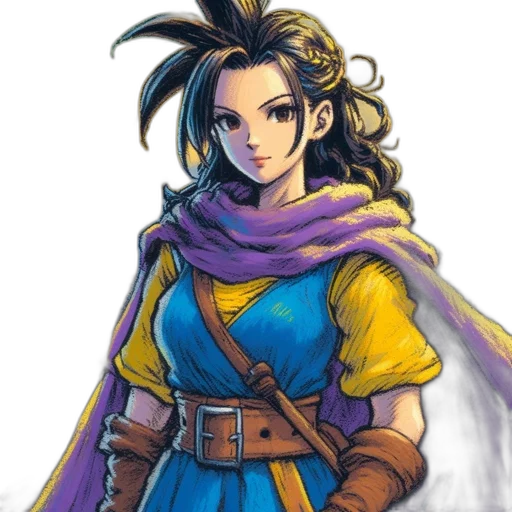 staff, dress, sword, face transparent PNG cut-out
