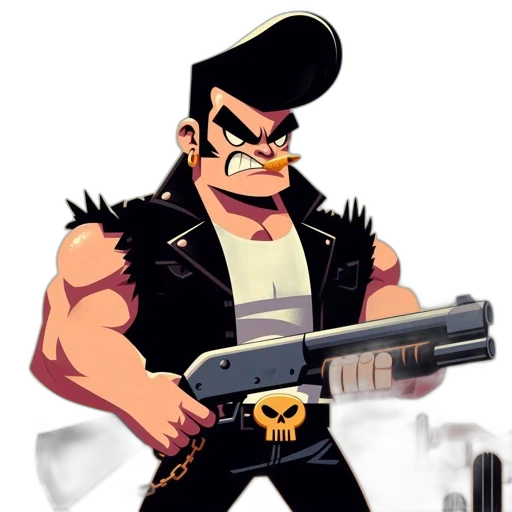 weapon, cartoon, concept art, comic book art transparent PNG cut-out