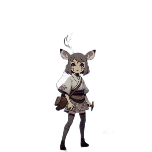 staff, animal, creature, mask transparent PNG cut-out