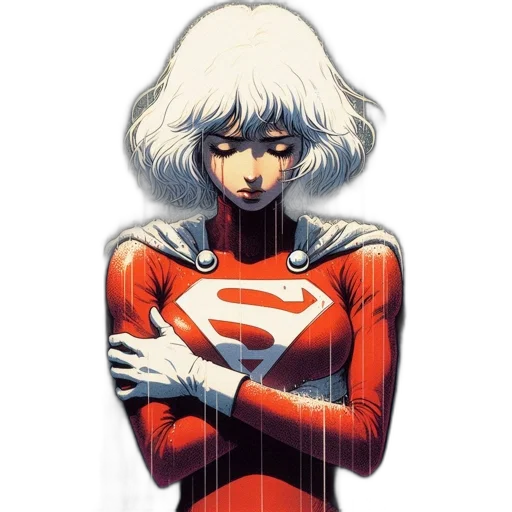 face, jacket, mask, comic book art transparent PNG cut-out