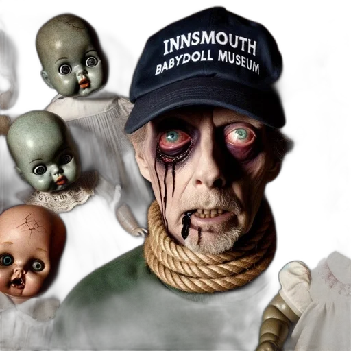 mask, concept art, elderly, man transparent PNG cut-out