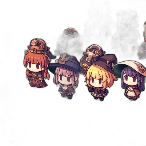 staff, hat, weapon, pixel art transparent PNG cut-out