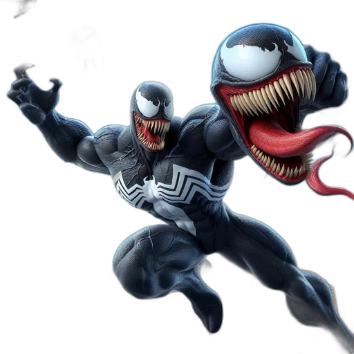 creature, concept art, comic book art, 3d render transparent PNG cut-out