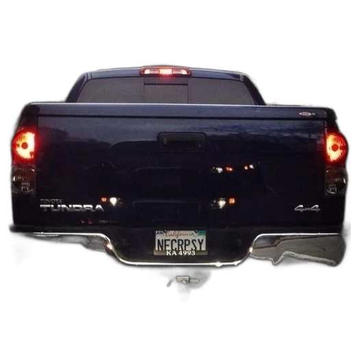 car, black, toyota, tundra transparent PNG cut-out