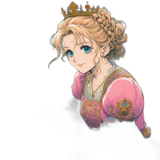 crown, jewelry, staff, dress transparent PNG cut-out