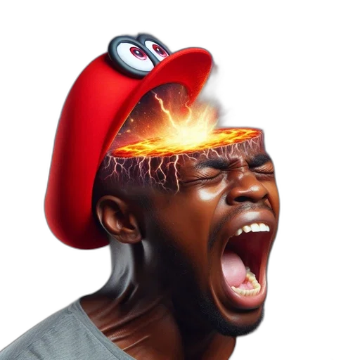 face, hat, creature, mask transparent PNG cut-out