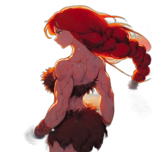 hair, dress, creature, crown transparent PNG cut-out