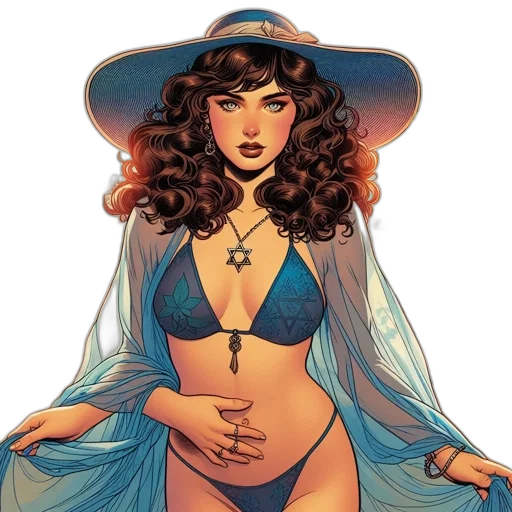 jewelry, comic book art, concept art, fantasy art transparent PNG cut-out