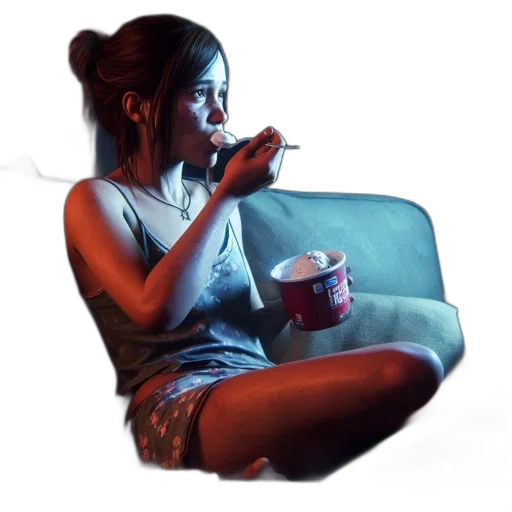 food, photorealistic, concept art, oil painting transparent PNG cut-out
