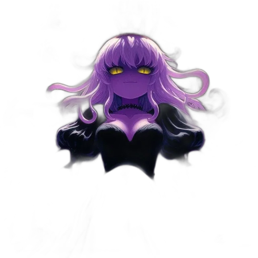 crown, mask, hair, creature transparent PNG cut-out