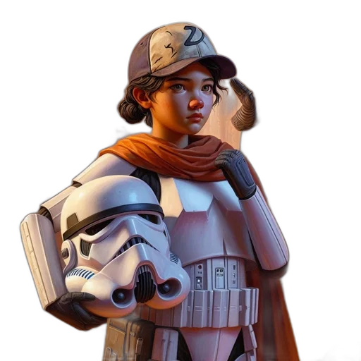 hat, staff, weapon, face transparent PNG cut-out