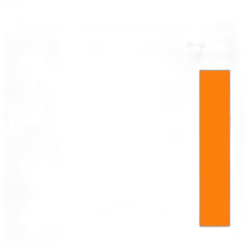 log-log, plot, two, bars transparent PNG cut-out