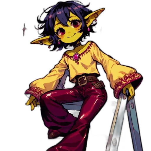 staff, creature, pixel art, concept art transparent PNG cut-out