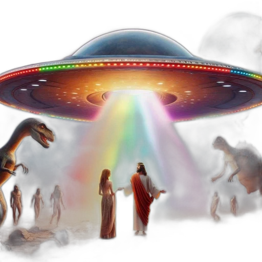 concept art, fantasy art, outer space, unusual transparent PNG cut-out