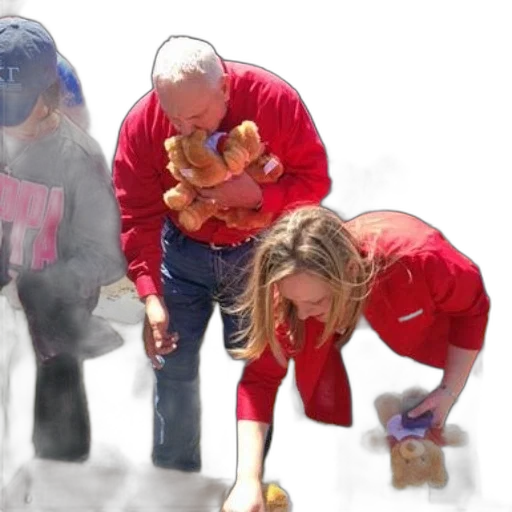 fire, group, people, including transparent PNG cut-out