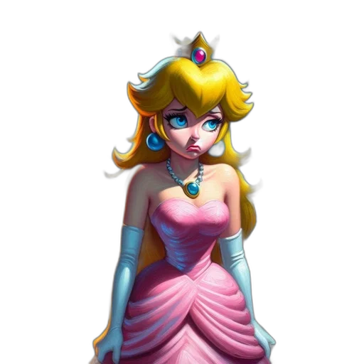 dress, crown, staff, mask transparent PNG cut-out