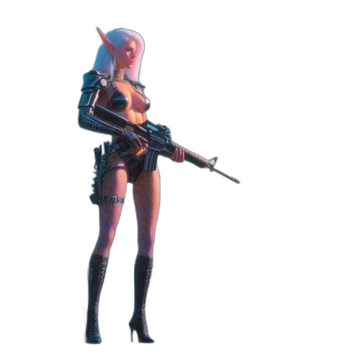 weapon, staff, robot, sword transparent PNG cut-out