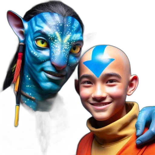 mask, face, creature, staff transparent PNG cut-out