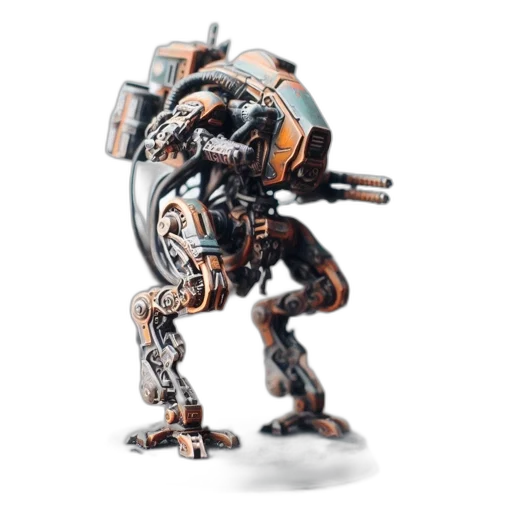 robot, weapon, creature, concept art transparent PNG cut-out
