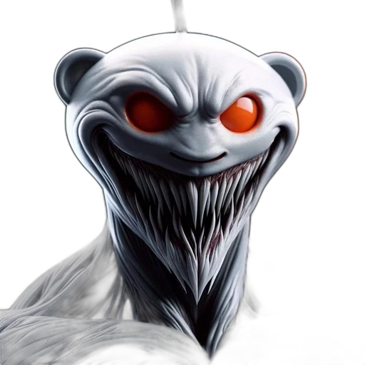 creature, mask, robot, face transparent PNG cut-out