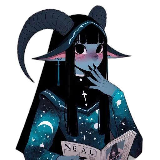 creature, staff, dress, jacket transparent PNG cut-out