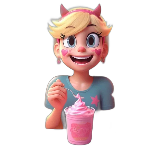 food, staff, face, creature transparent PNG cut-out