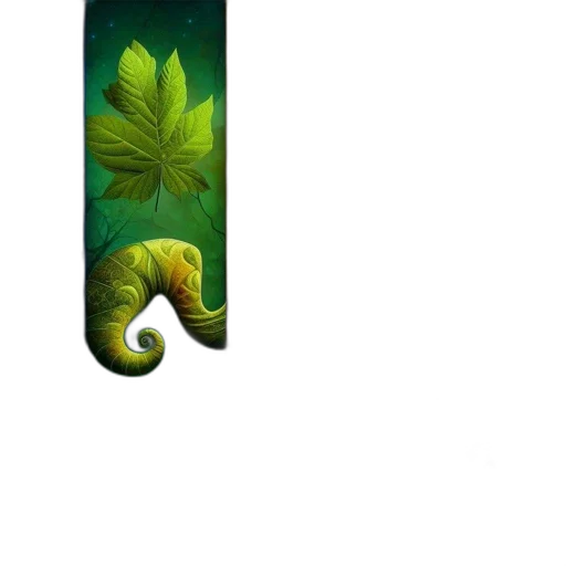 staff, dragon, flower, tree transparent PNG cut-out