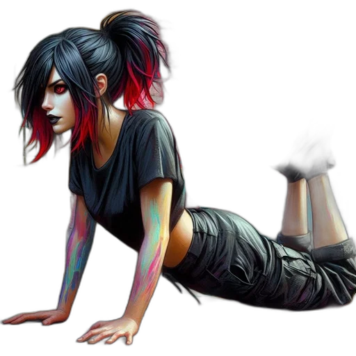 concept art, fantasy art, photorealistic, pixel art transparent PNG cut-out