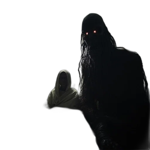 creature, mask, staff, animal transparent PNG cut-out