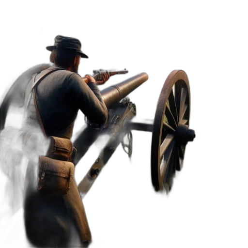 weapon, sword, staff, hat transparent PNG cut-out
