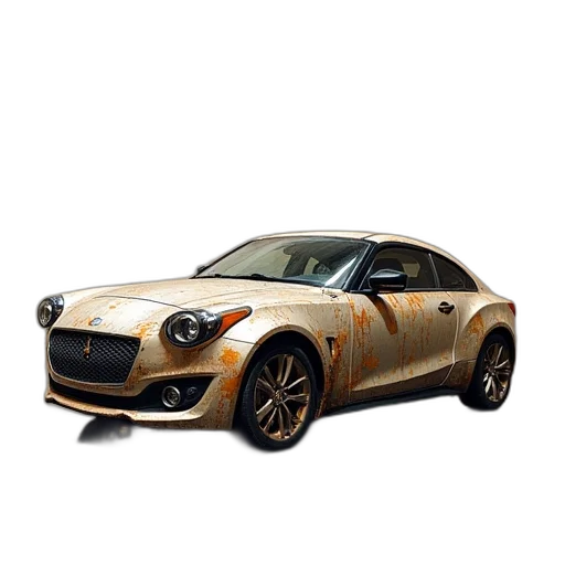 car, 3d render, photorealistic, concept art transparent PNG cut-out