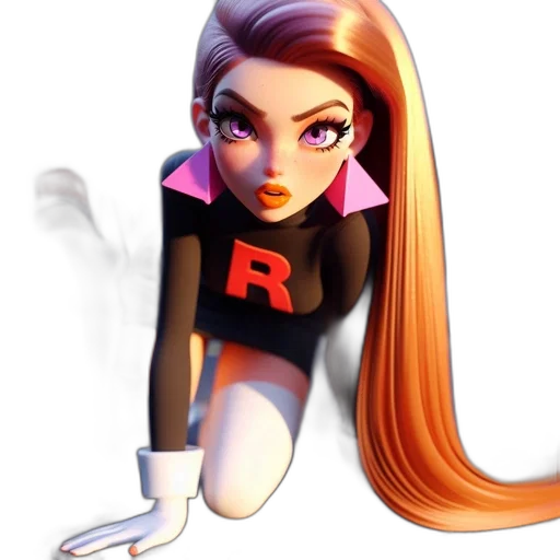 jacket, dress, staff, robot transparent PNG cut-out