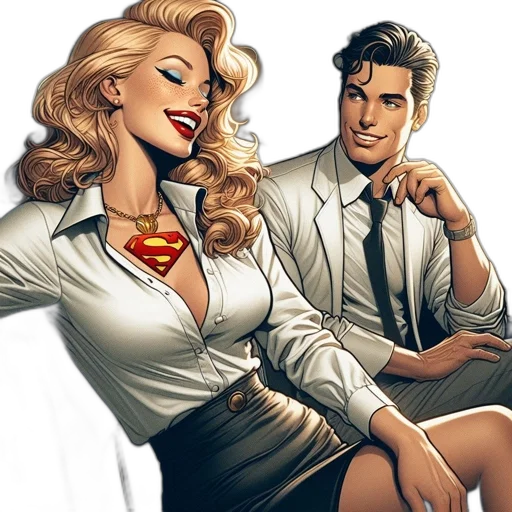 comic book art, cartoon, concept art, photorealistic transparent PNG cut-out
