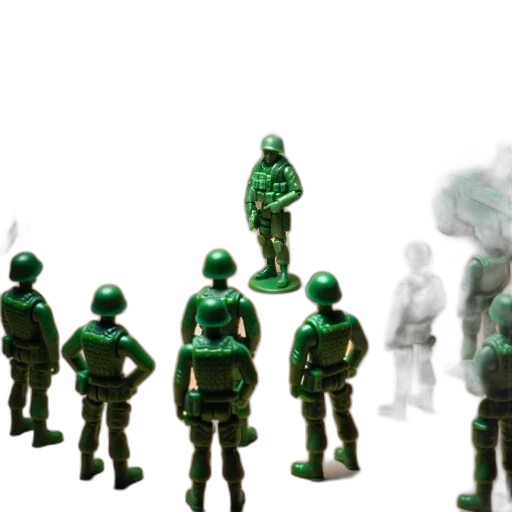 staff, weapon, robot, 3d render transparent PNG cut-out
