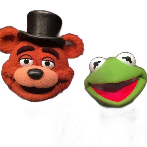 hat, mask, animal, 3d render transparent PNG cut-out