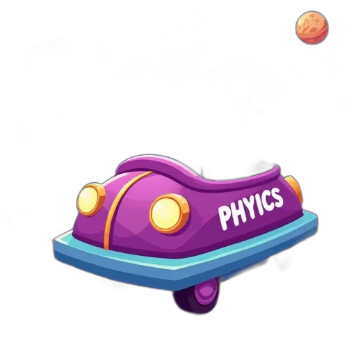 car, concept art, 3d render, outer space transparent PNG cut-out