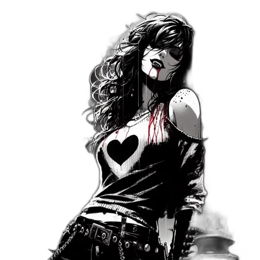 dress, comic book art, concept art, cartoon transparent PNG cut-out