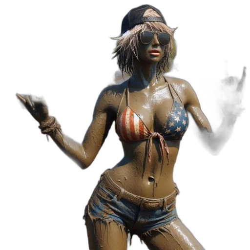 concept art, comic book art, fantasy art, 3d render transparent PNG cut-out