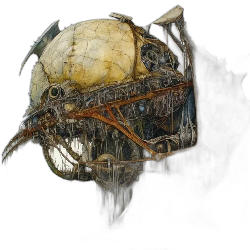 robot, mask, hat, face transparent PNG cut-out