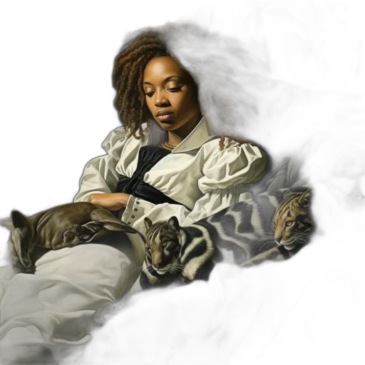 photorealistic, concept art, fantasy art, oil painting transparent PNG cut-out