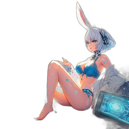 weapon, robot, dress, concept art transparent PNG cut-out