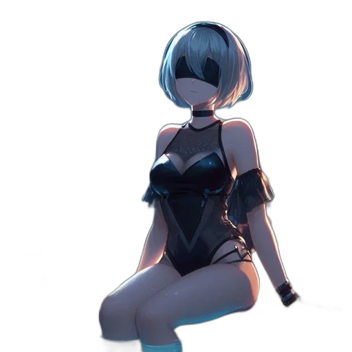 robot, dress, weapon, sword transparent PNG cut-out