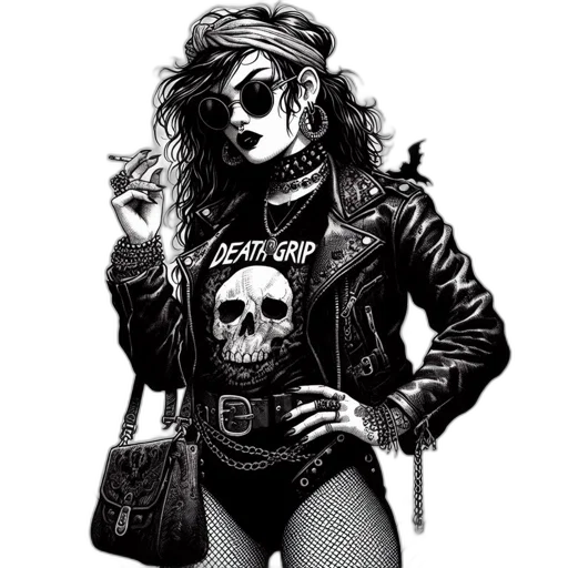 jacket, comic book art, concept art, photorealistic transparent PNG cut-out